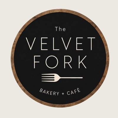 The Velvet Fork logo